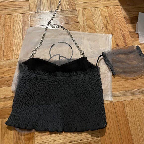 Lychee the Label - Cotton Candy Tulle Detail Crop Top - Picture 8 of 8